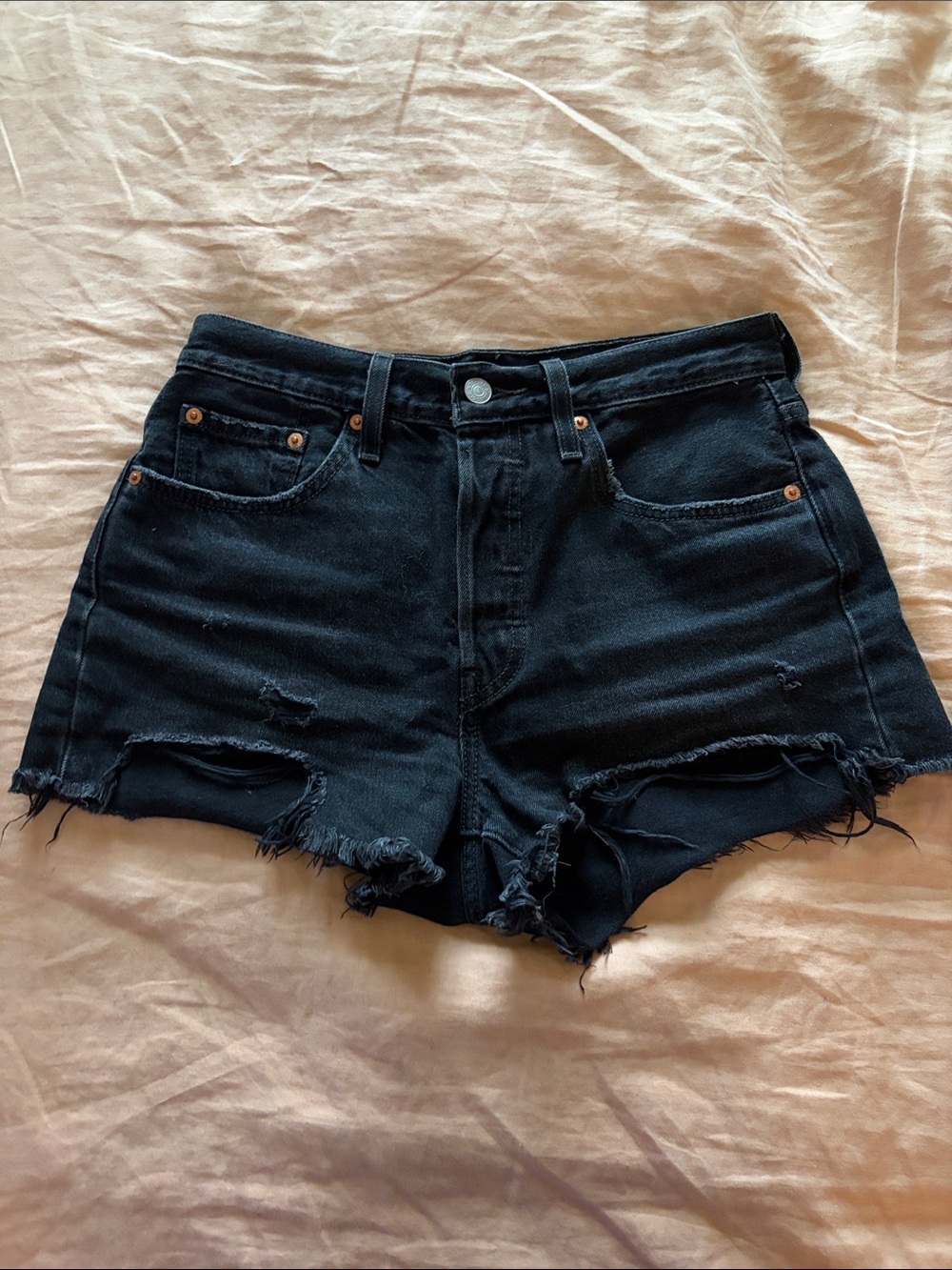 Levi’s 501 Distressed Shorts